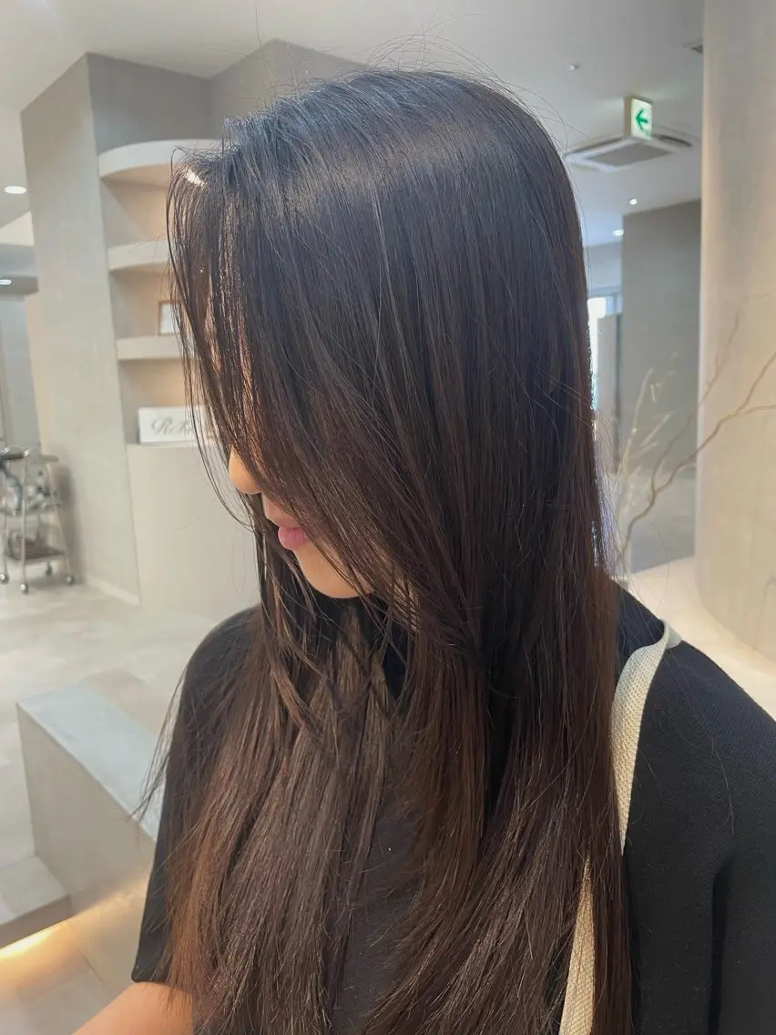 ロング ロングレイヤー レイヤーカット ロング 吉川 コヒロのヘアスタイル