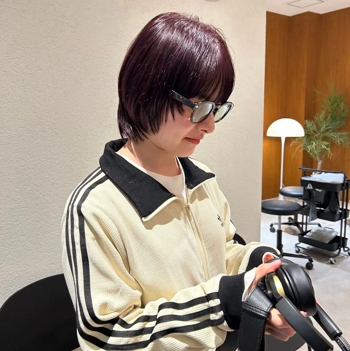 ショート カラー ヘアカラー yiye はなのヘアスタイル