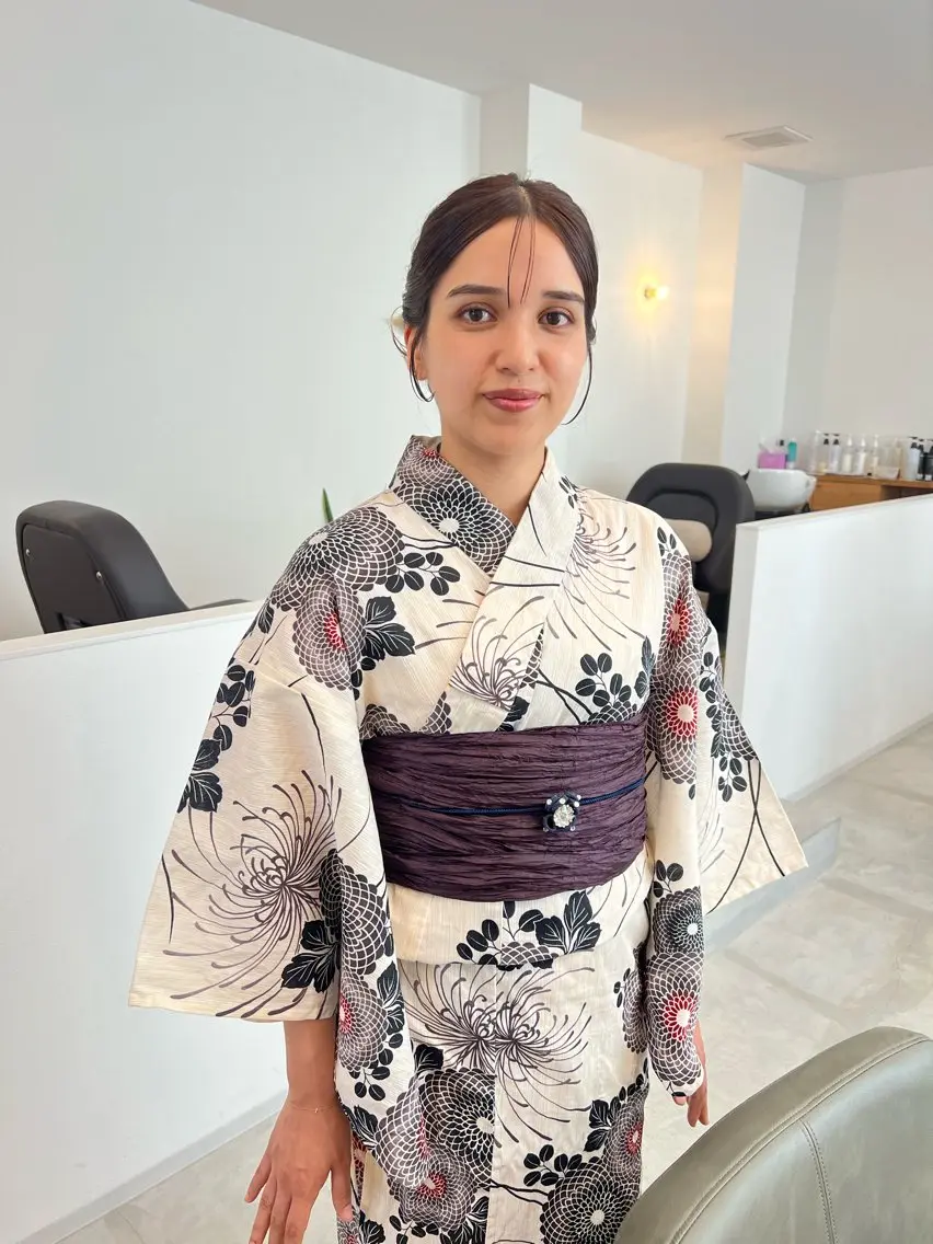 着付け yu koのヘアスタイル