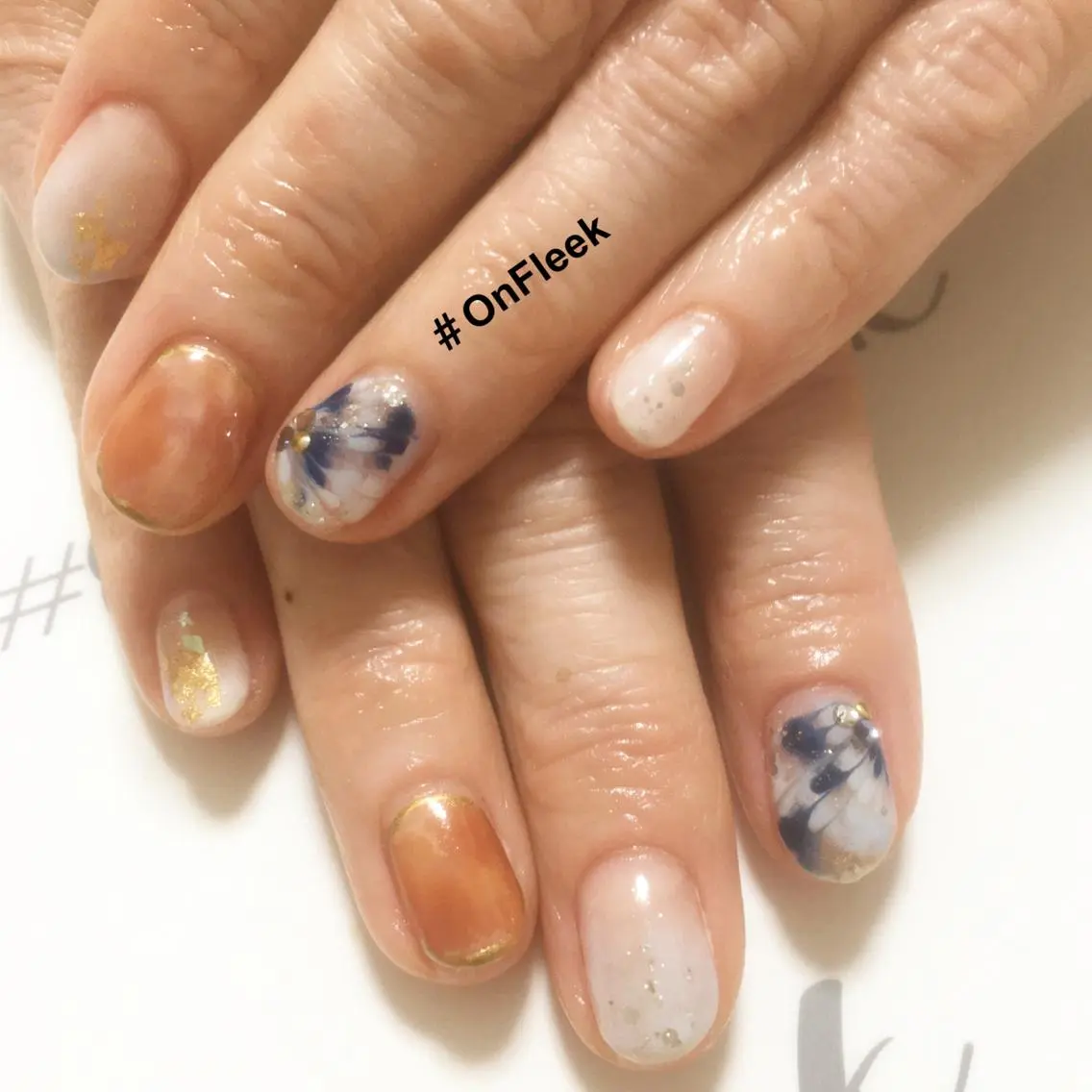 ネイル ハンドネイル NailSalon ＃OnFleekのネイルデザイン