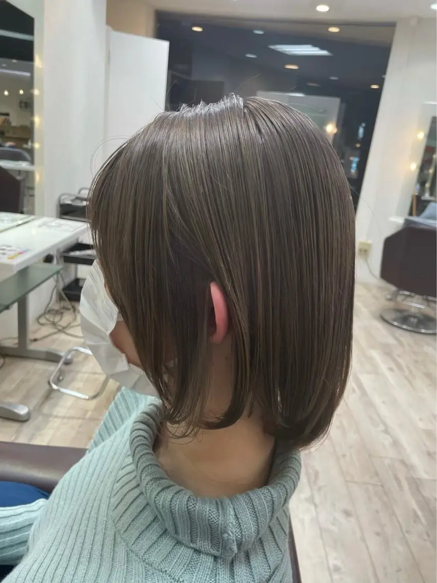 ✨艶感UP✨白髪染めカラー+補修トリートメント🔥の写真