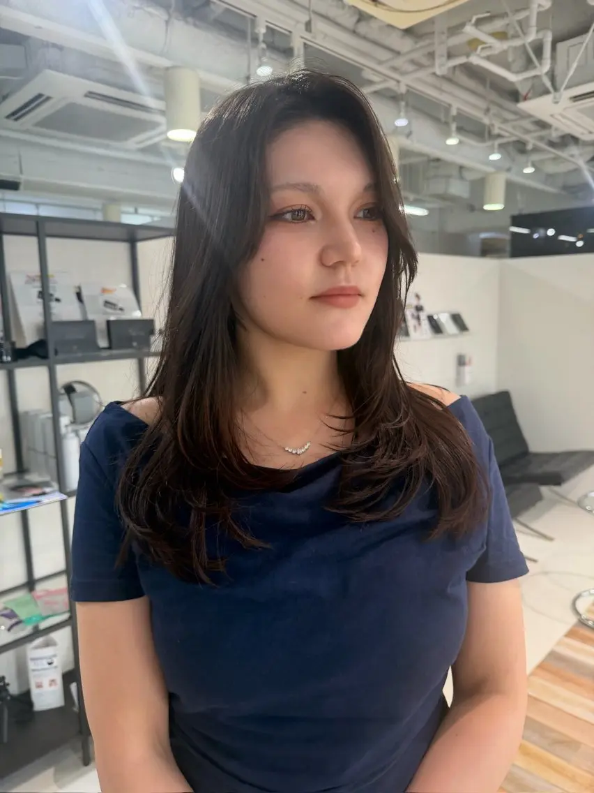 ロング カット トリートメント 似合わせcut & color♥︎サツキのヘアスタイル