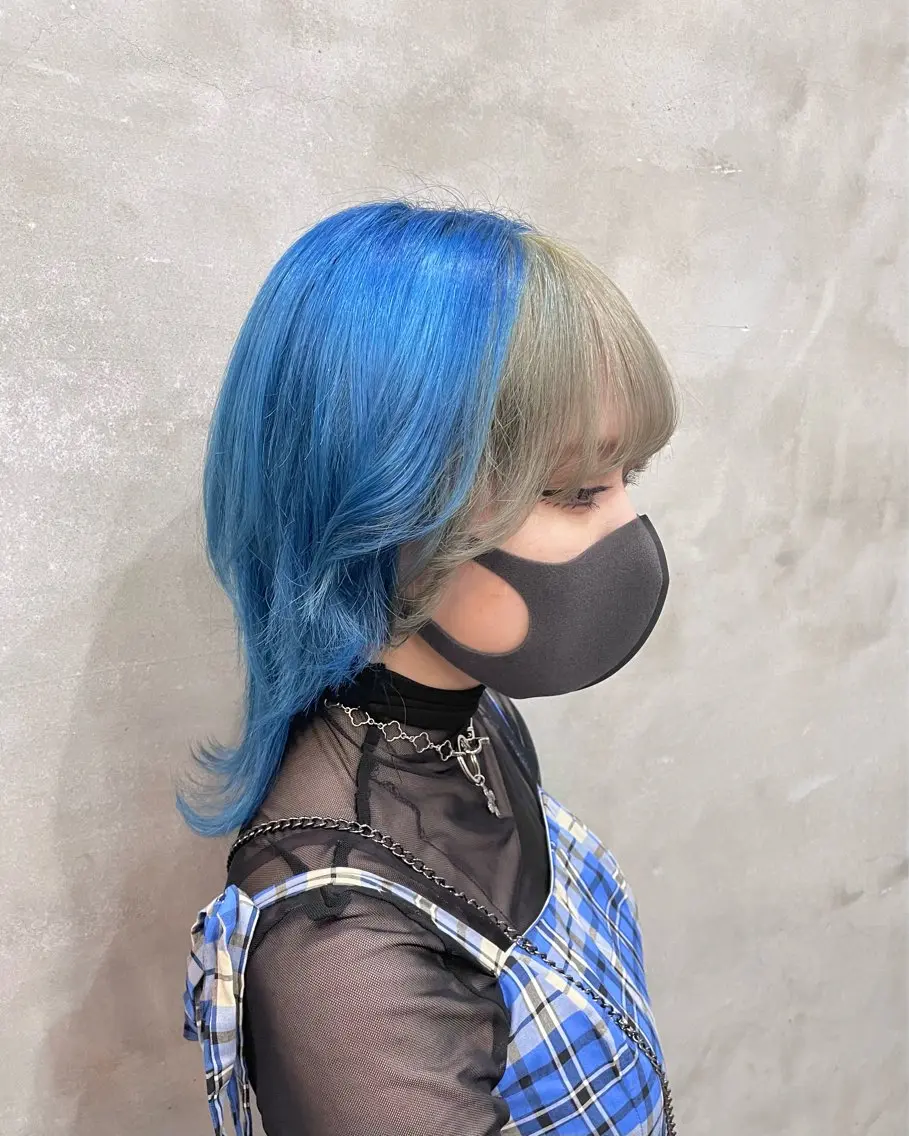 ミディアム カラー ヘアアレンジ カット ヘアカラー トリートメント 【ピンク/韓国ヘア/ ヘアセット】亜海のヘアスタイル
