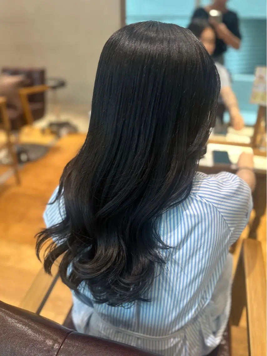 ロング 後藤 梨乃のヘアスタイル