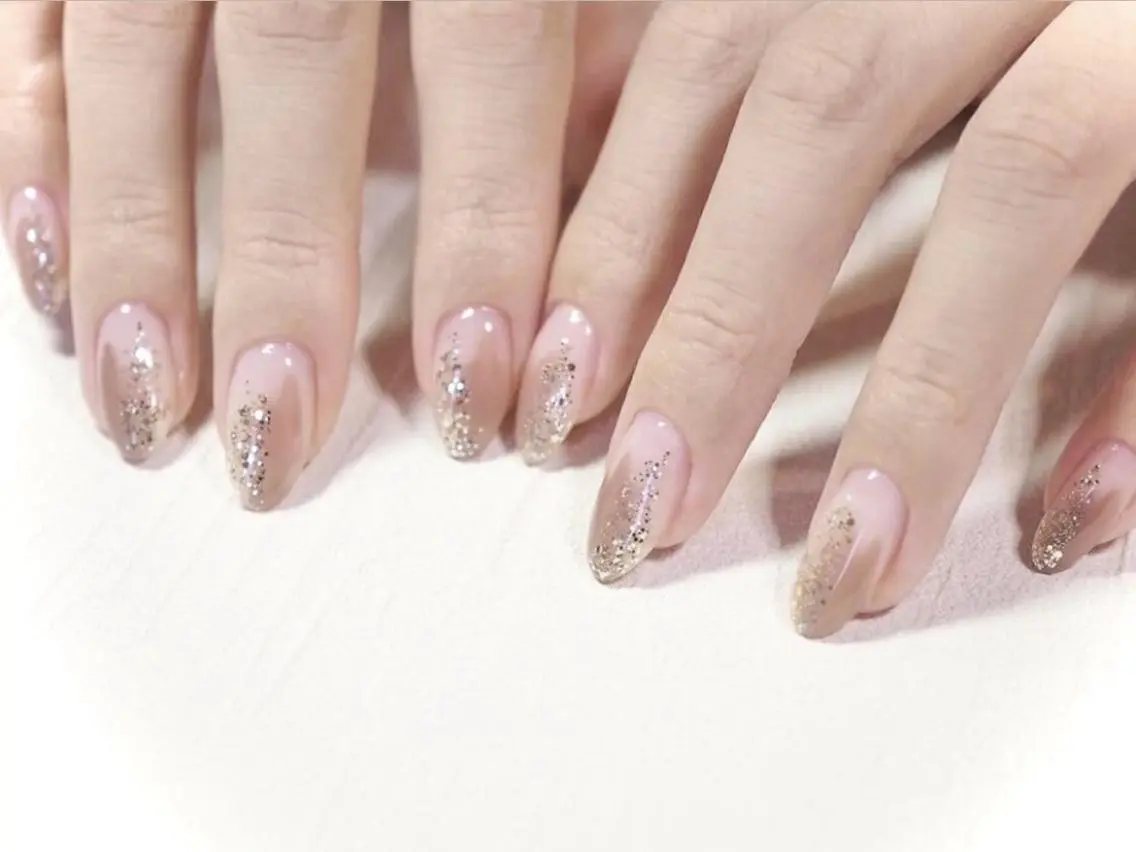【オフあり】🫧🎀20種類から選べるシンプルニュアンスネイル✨／パラジェル＋550円（カラー変更不可）の写真
