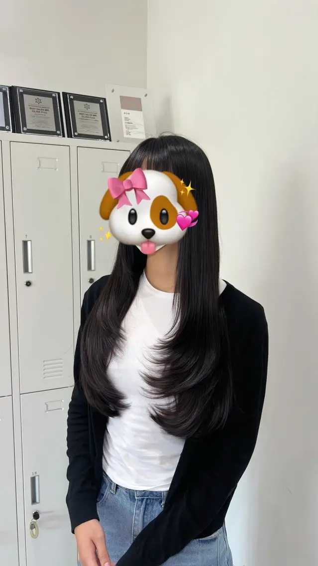 ロング カット ボブ⋮レイヤー 中明度/mona🩵のヘアスタイル