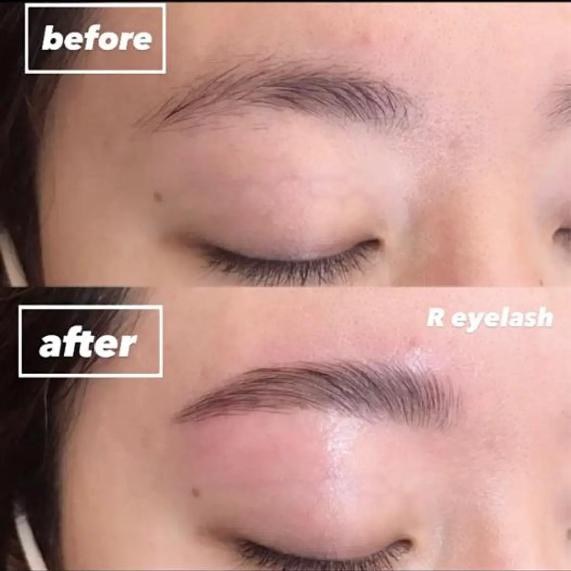 セミロング カラー パーマ ヘアアレンジ メンズ キッズ ネイル マツエク・マツパ アイブロウ 𝑹 eyelashのマツエク・マツパデザイン