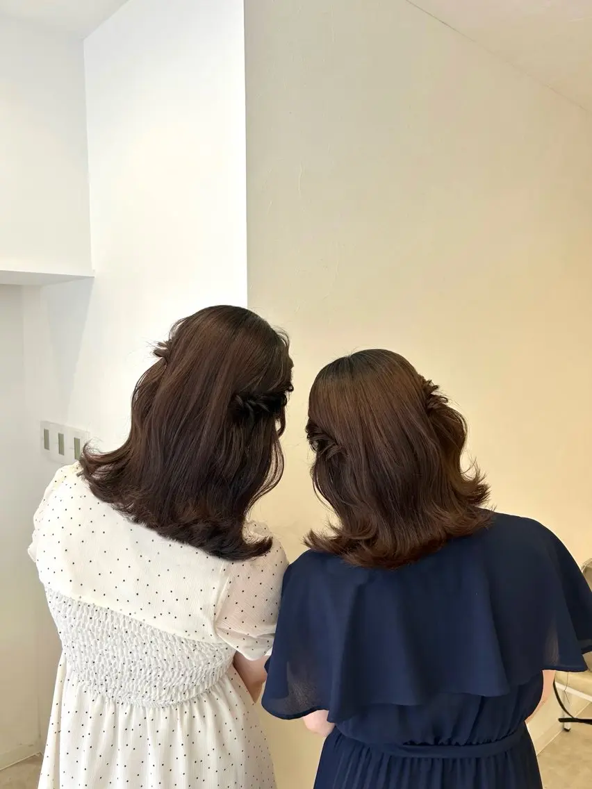ミディアム ヘアアレンジ Hirakuni Manakaのその他イメージ