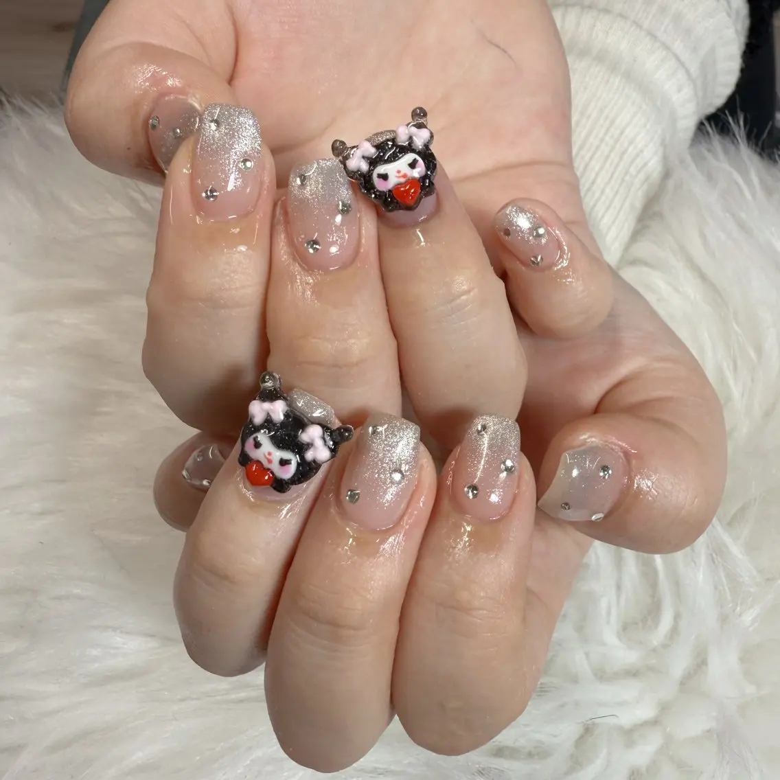 ネイル ハンドネイル 🎀nana🫧 ワンホンネイル🎀のネイルデザイン