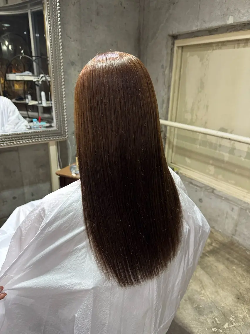 ロング カラー 艶カラー/髪質改善 🩶Yukiのヘアスタイル
