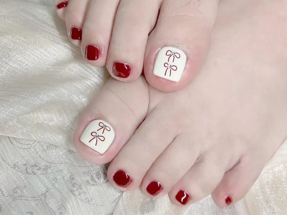 【foot】 2本デザイン❣️ オフ込み　¥5500の写真