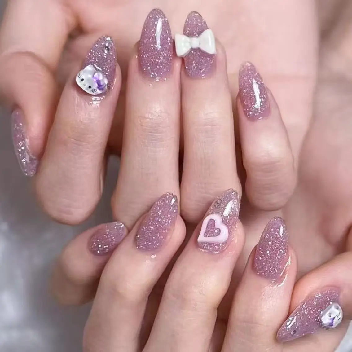 ネイル ハンドネイル ハンドケア Asher-Hana 🎗のネイルデザイン