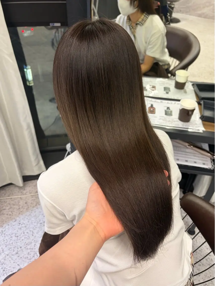 カラー ヘアカラー トリートメント すずね ／大阪梅田のヘアスタイル
