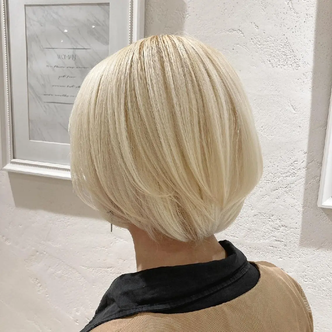 ショート ヘアカラー 艶髪/透け感カラー /RYOのヘアスタイル