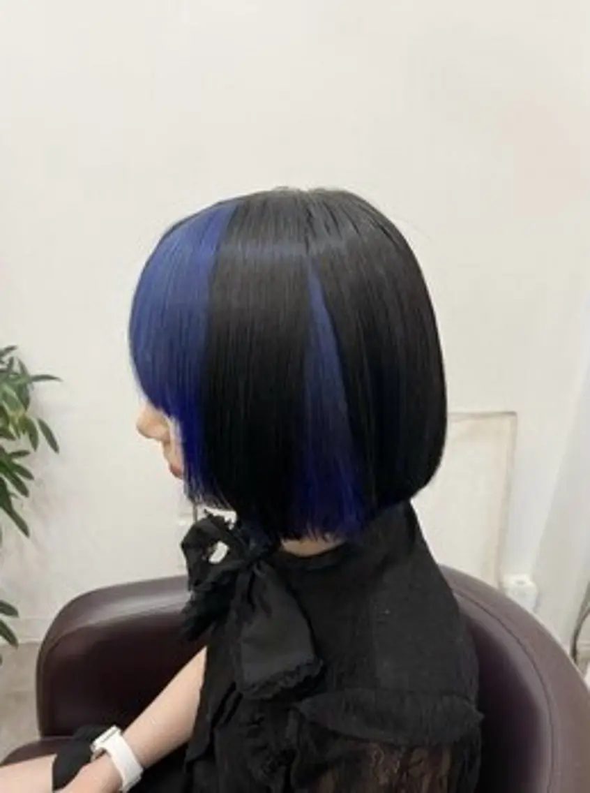 ショート ヘアカラー レナ/原宿/レイヤー ダブルカラーのヘアスタイル