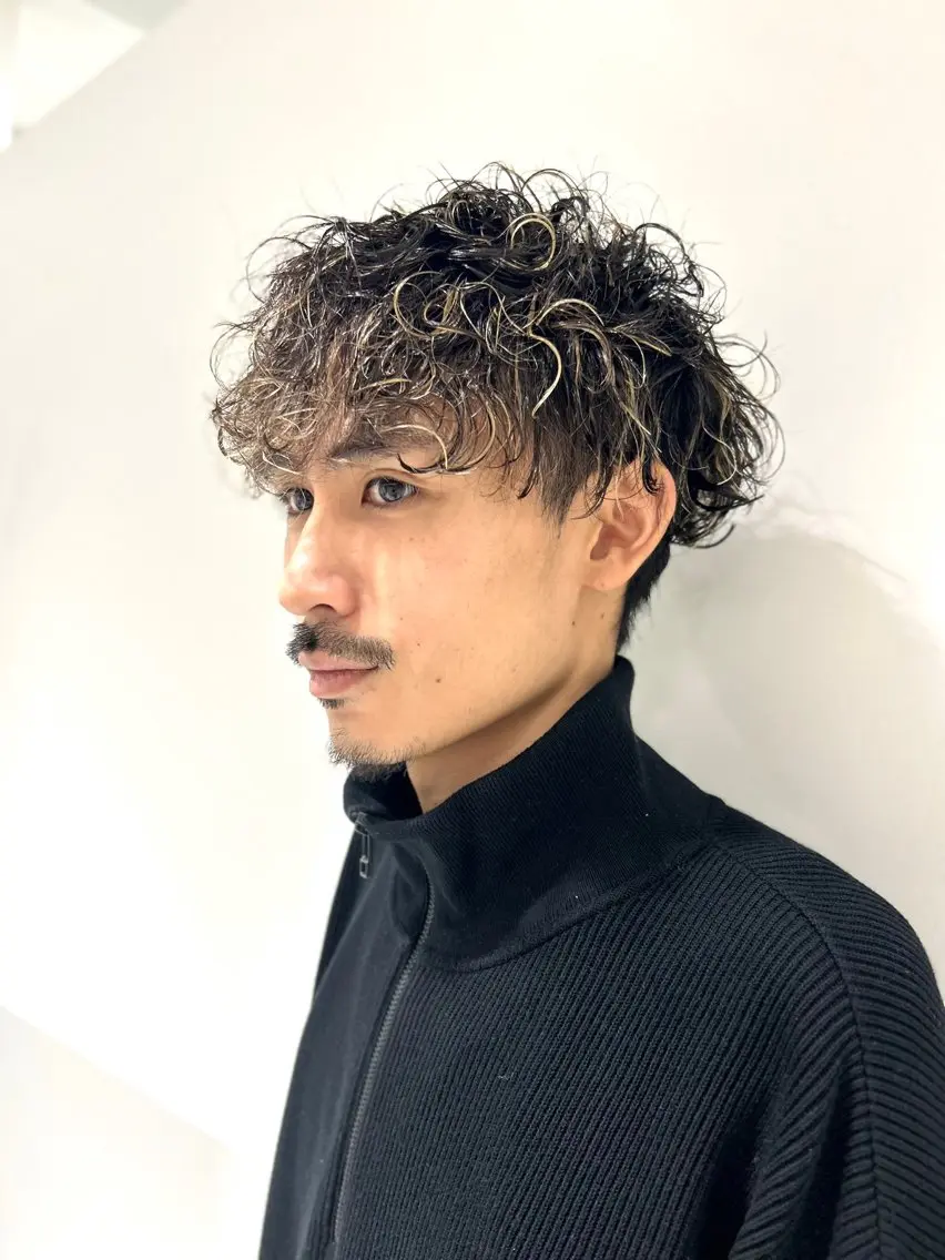 カラー メンズ 骨格補正カット✂︎ 🌟菅野陽介🌟のヘアスタイル