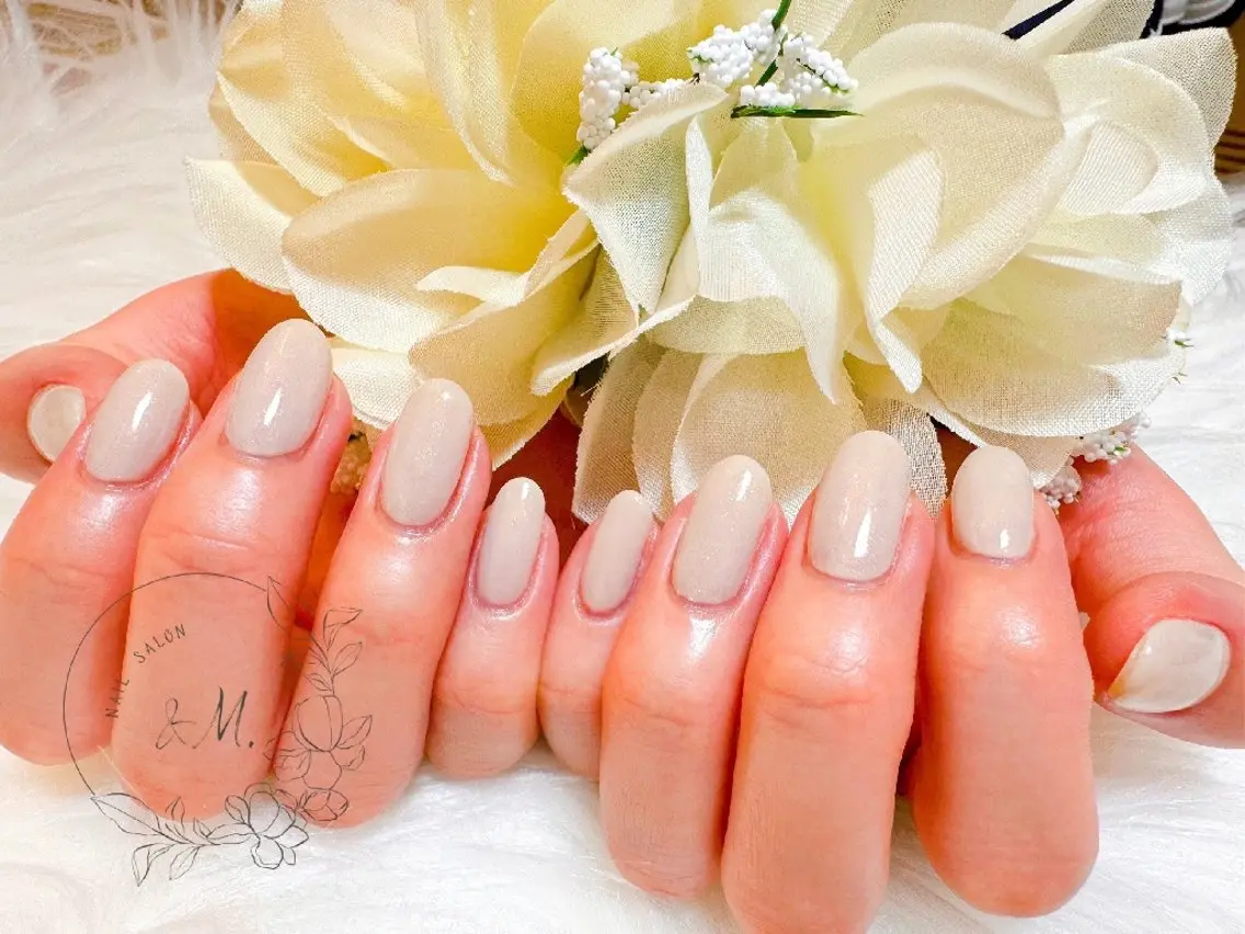ネイル ワンカラーネイル ハンドネイル Nail salon &M.のネイルデザイン