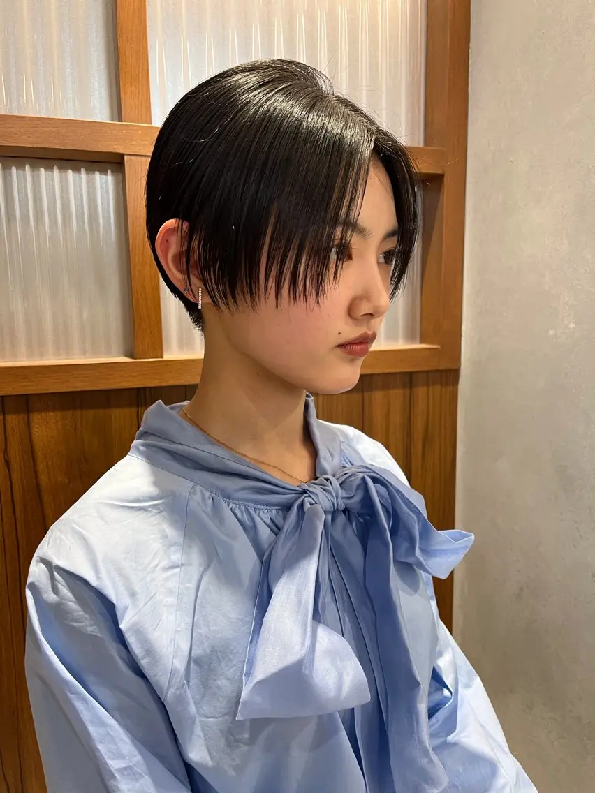 ショート カット 縮毛矯正 トリートメント DAYS 2ndのヘアスタイル