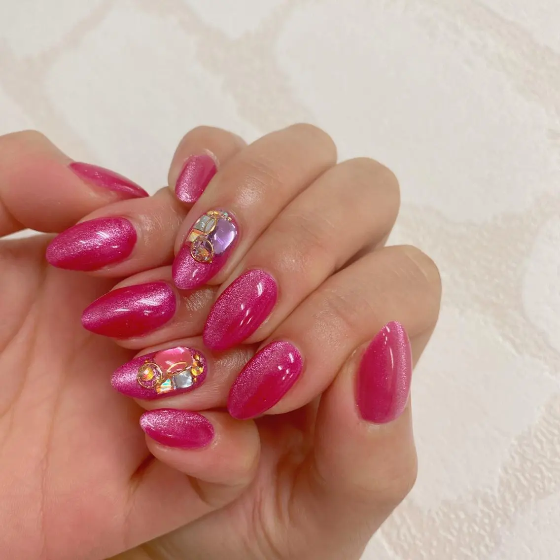 ネイル マグネットネイル 関目nail ★HeaRichのネイルデザイン