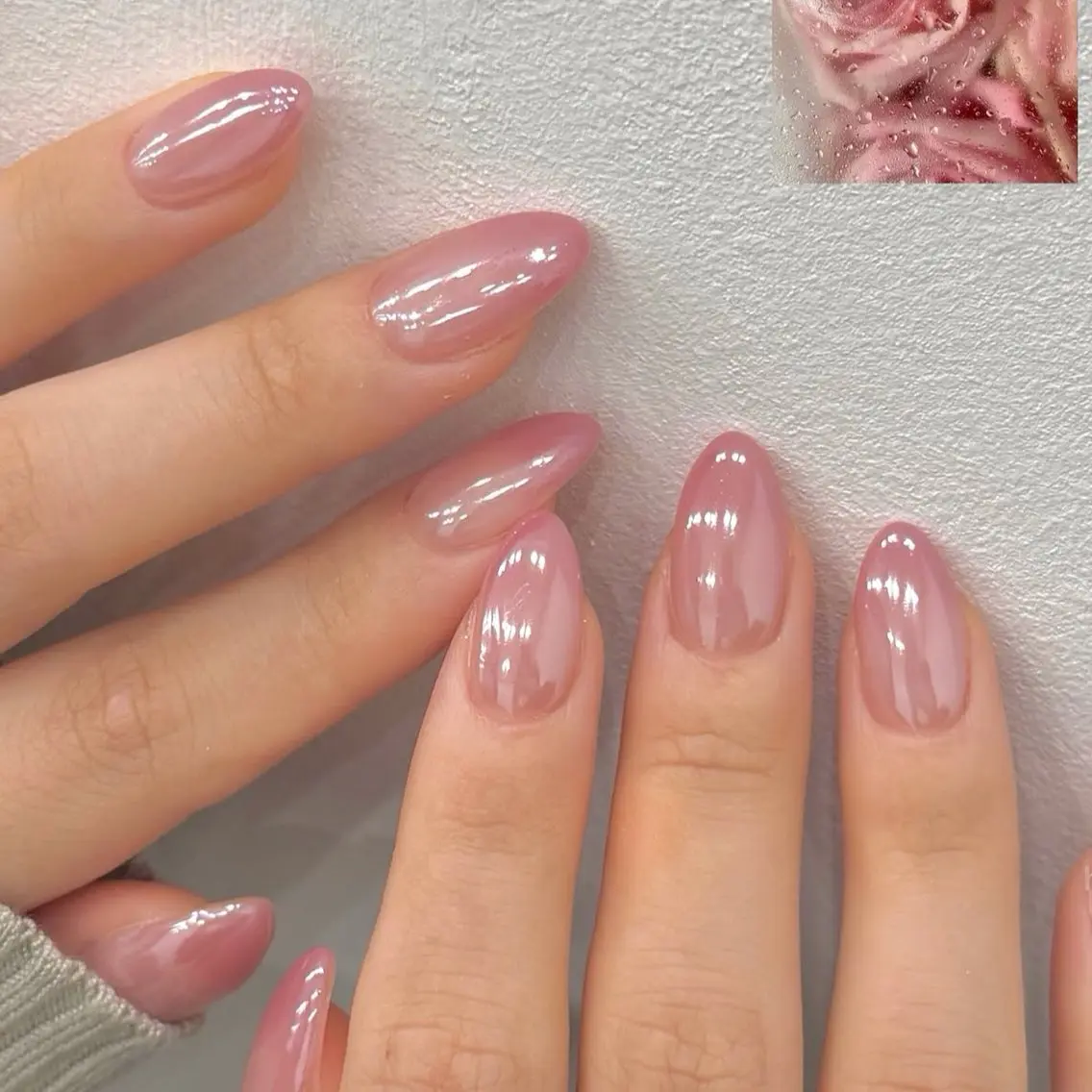 【自爪🫧ワンホン♡】ミラー / オーロラ ✦ ¥6,580 → ¥5,580の写真