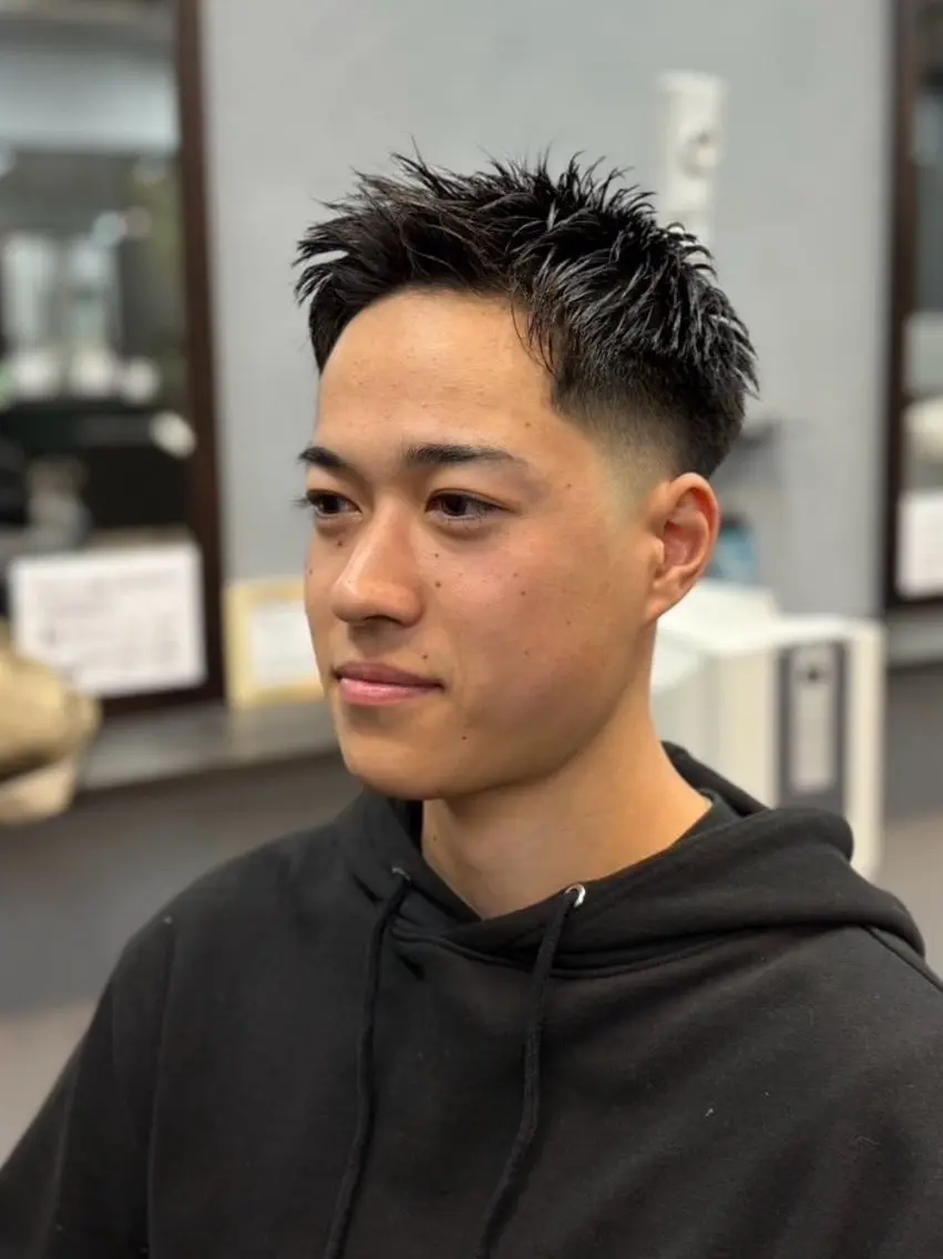 メンズ 長岡 はくとのヘアスタイル