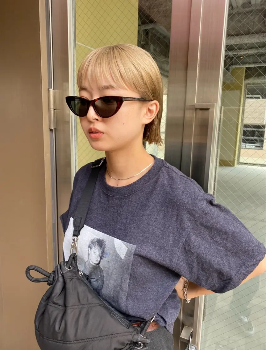 ショート カラー カット トリートメント 吉武 茂暉のヘアスタイル