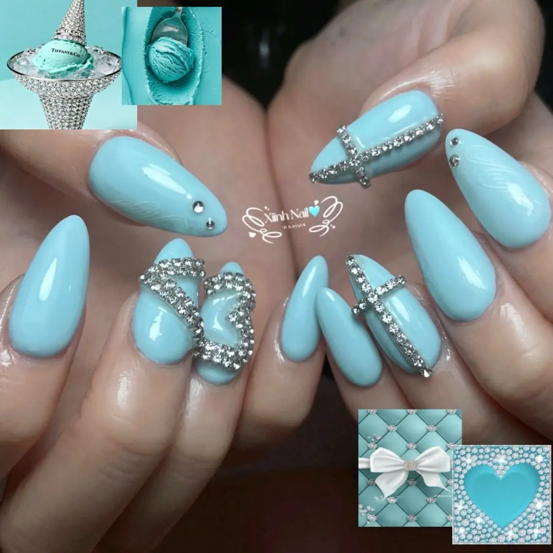 ネイル チークネイル 桜ネイル 長さ出し フットネイル ジェルネイル ハンドネイル XIINH NAIL SALONのネイルデザイン