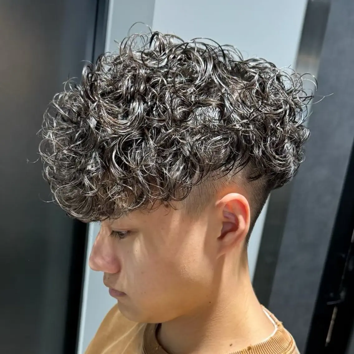 パーマ メンズ 🔥フェザーパーマ 特化🔥勇斗のヘアスタイル