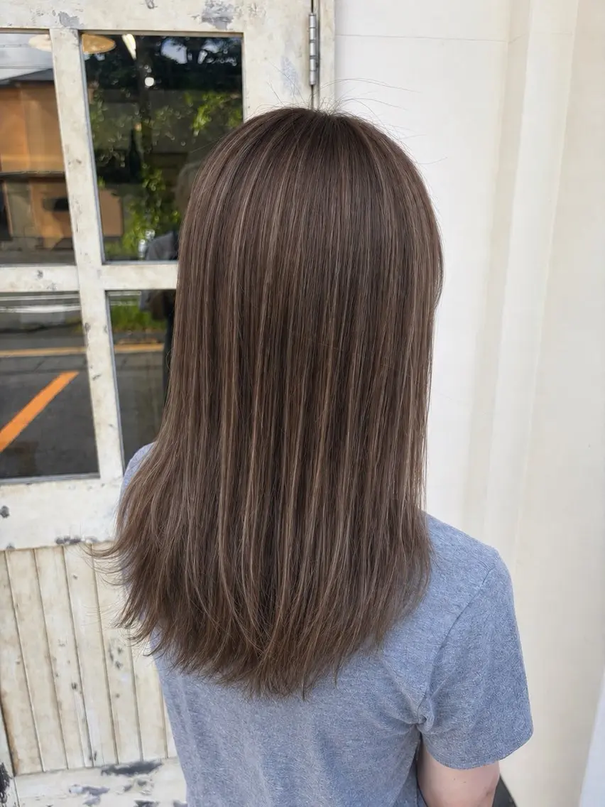 カラー ヘアカラー トリートメント ブリーチカラー/草薙 MARU🌼のヘアスタイル