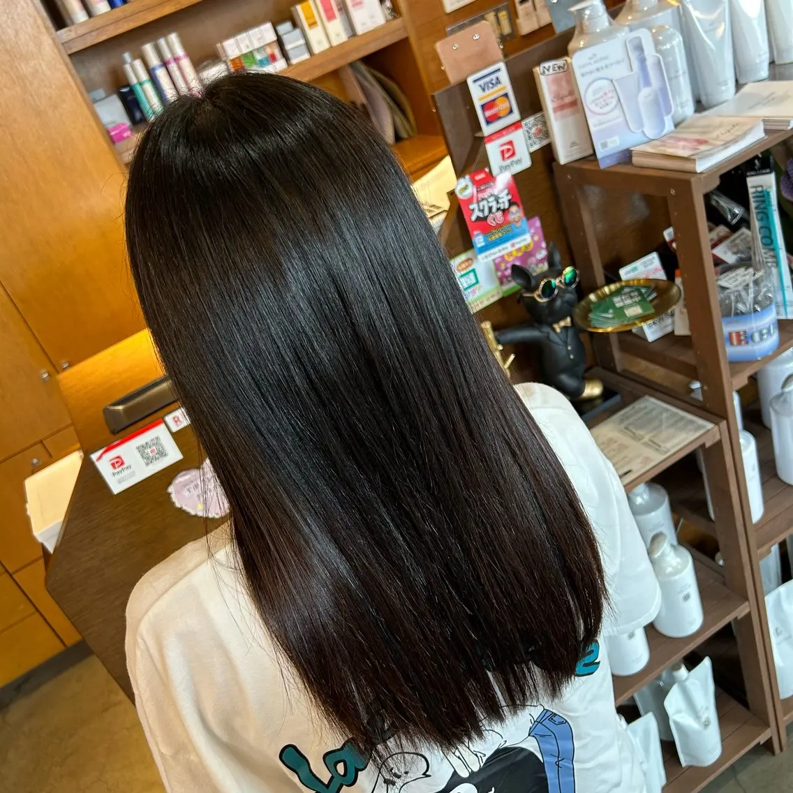 ロング カット 縮毛矯正 人気🌻《髪質改善》 平井 綾乃のヘアスタイル