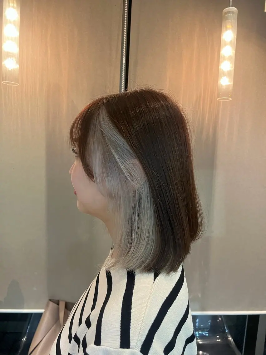 ミディアム カラー カラーモデル募集 🫧彩花🦋のヘアスタイル