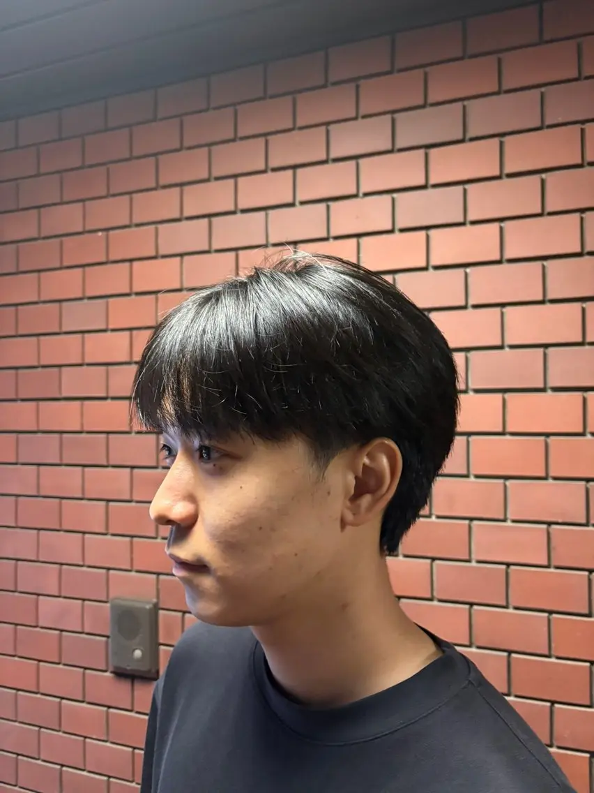 メンズ マッシュ green/ ryuheiのヘアスタイル