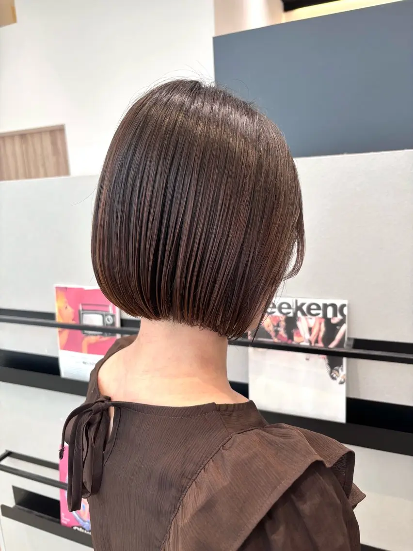 ショート カラー カット ヘアカラー 透明感カラー/ レイヤーkotonoのヘアスタイル