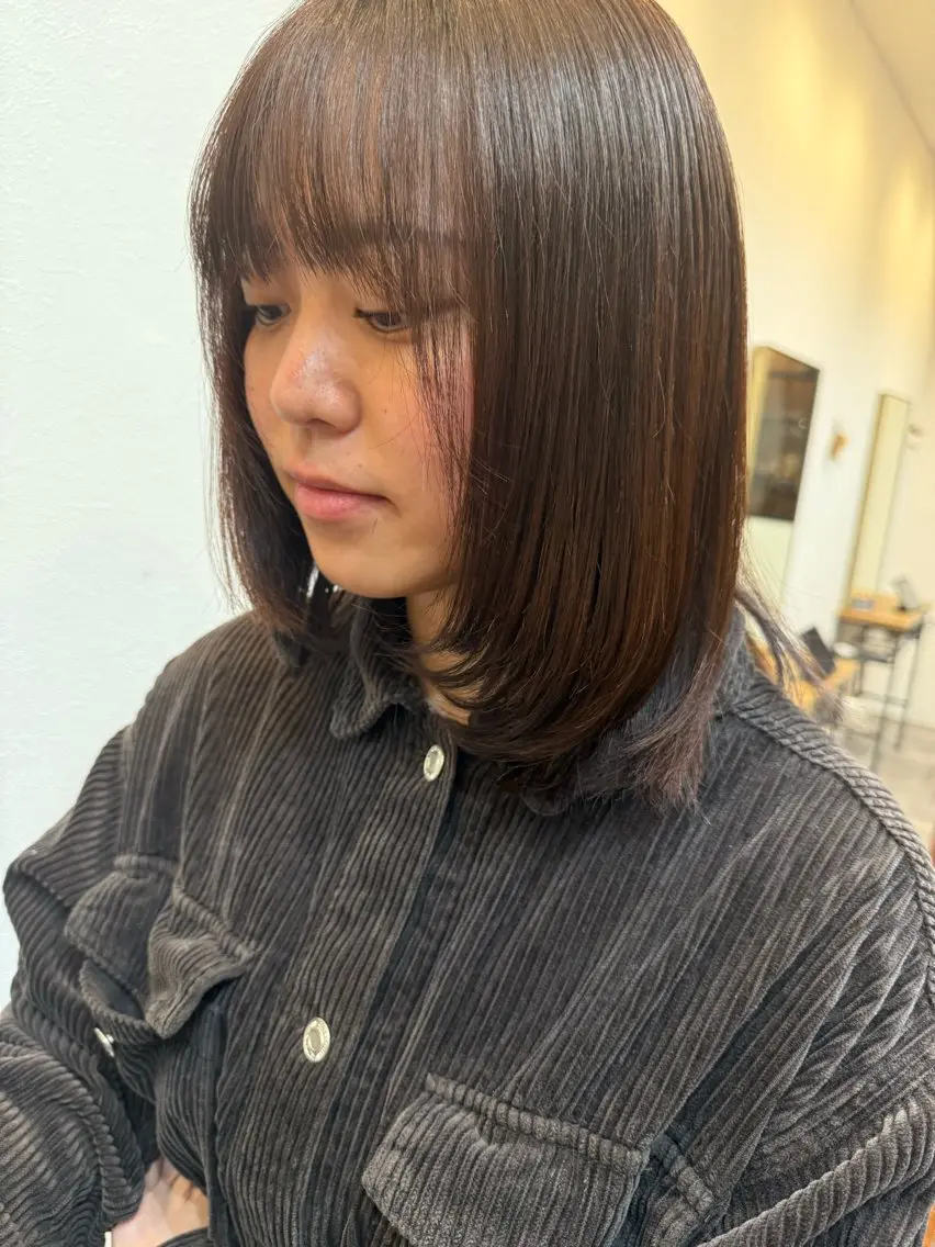 ミディアム ハイレイヤー レイヤーカット ✨柏💎ikumi 💎✨のヘアスタイル