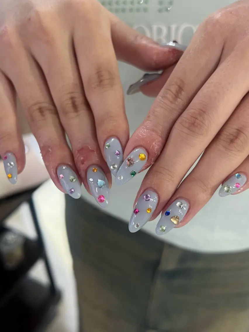 ネイル ハンドネイル Hata nail 🎀個性派ニュアンスのネイルデザイン