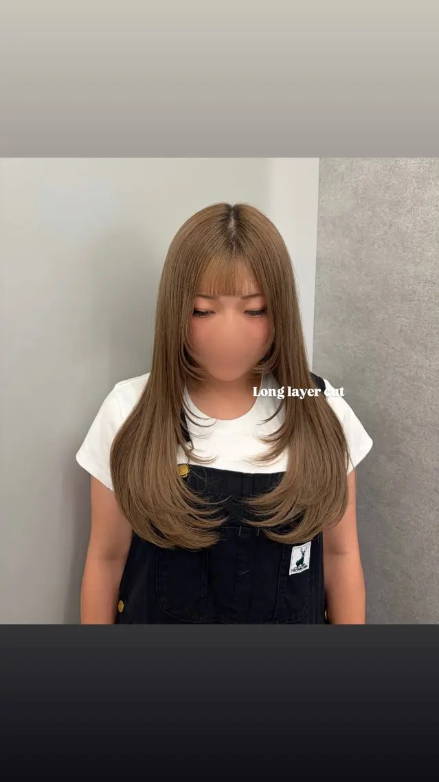 ロング カット トリートメント ほのか./ geepのヘアスタイル