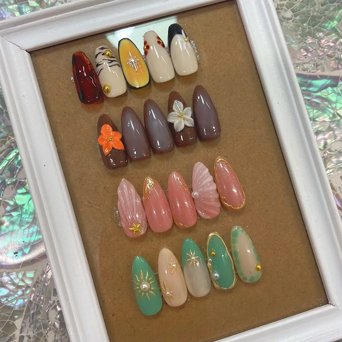 ネイル ハンドネイル 🌴konami 4U NAIL🥥のネイルデザイン