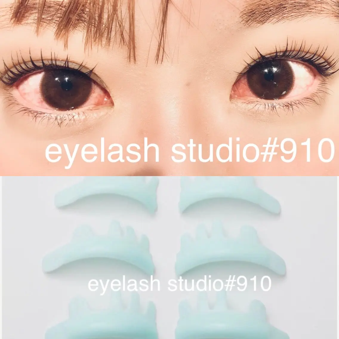 上のみロッド式ラッシュリフト 前処理+高濃度ケラチントリートメント+コーティング付きの写真