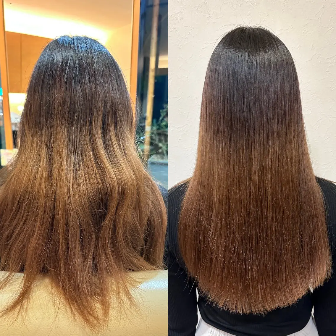 ロング カット トリートメント 髪質改善🥇津田 【自由が丘】【美髪】のヘアスタイル