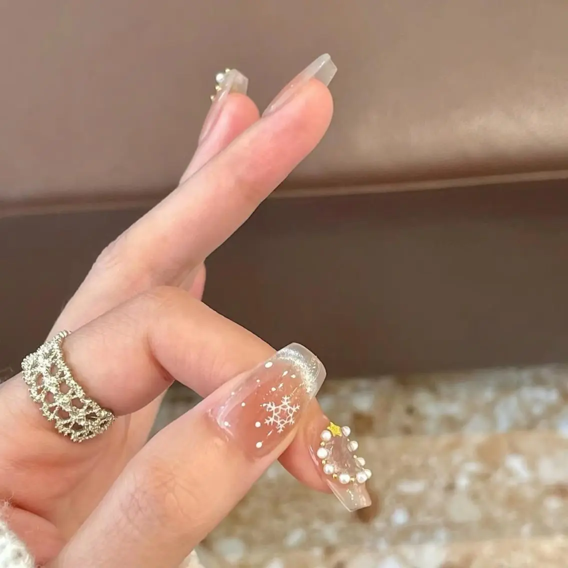 ネイル ジェルネイル スカルプネイル ネイルチップ 🌸柚葉 🌸のネイルデザイン