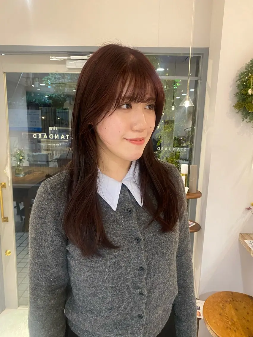 セミロング カラー 【仙川】 セリナ‎のヘアスタイル