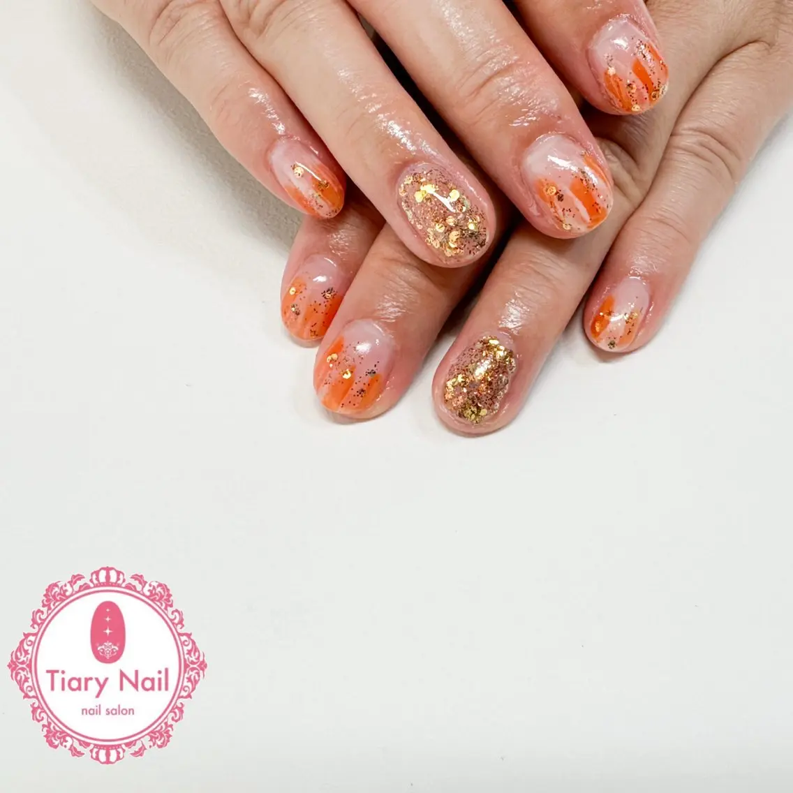 ネイル tiarynail K K🐼のネイルデザイン