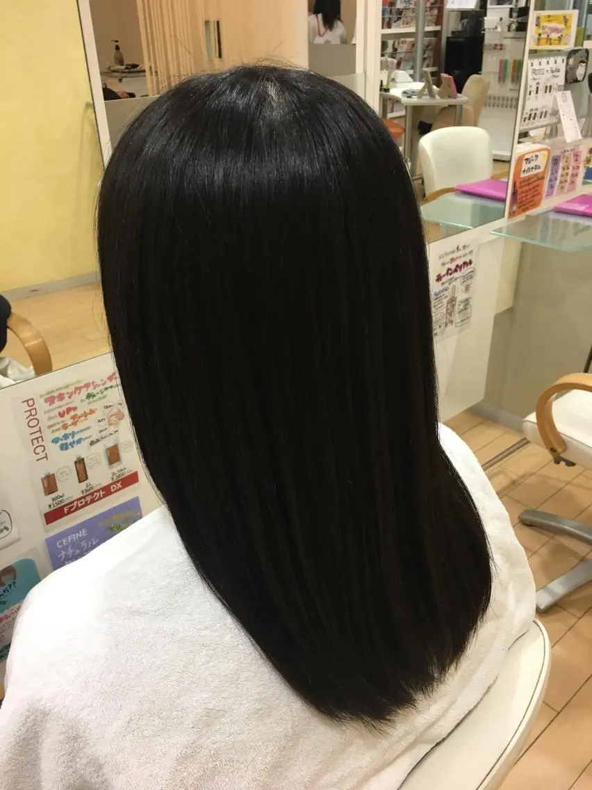 似合わせカット & 髪質改善✨酸性ストレートの写真