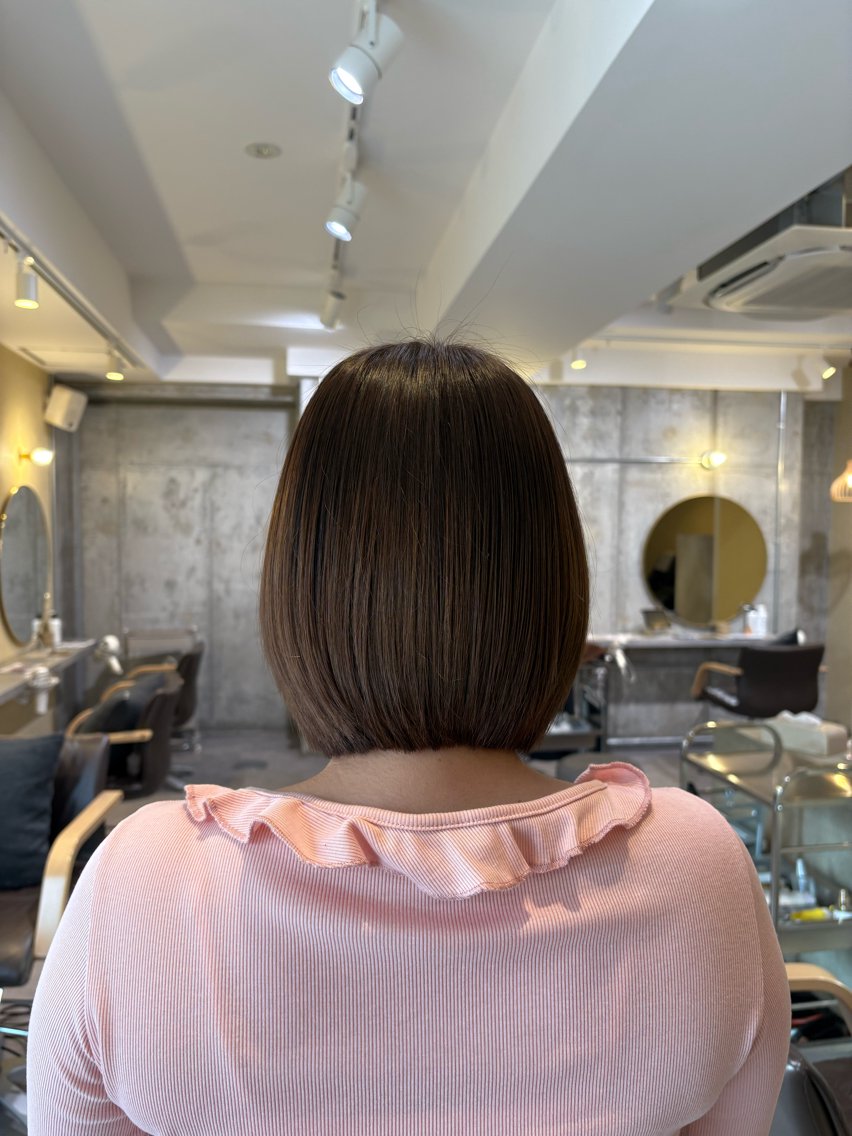 カラー ヘアカラー 阪急伊丹🦋こばまつ ひなた🦋のヘアスタイル