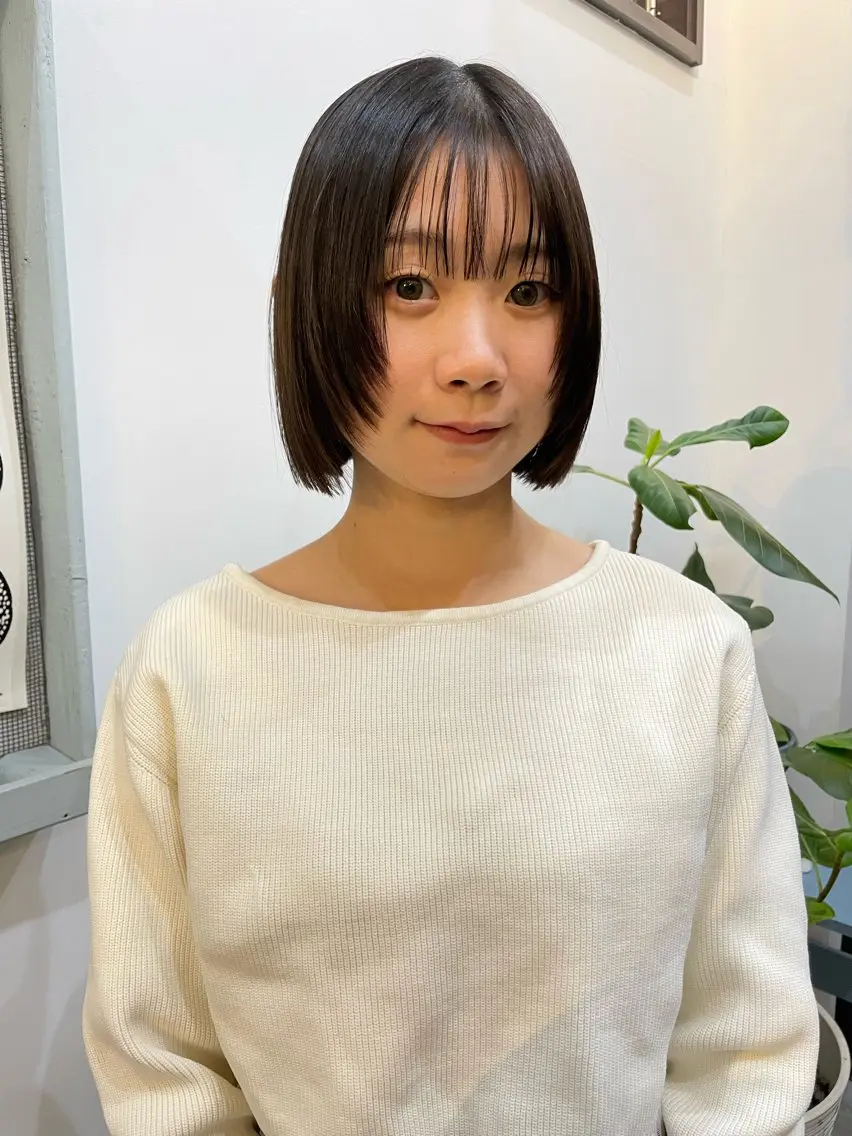 ショート 無料カット/ 癖毛風パーマ/凜のヘアスタイル