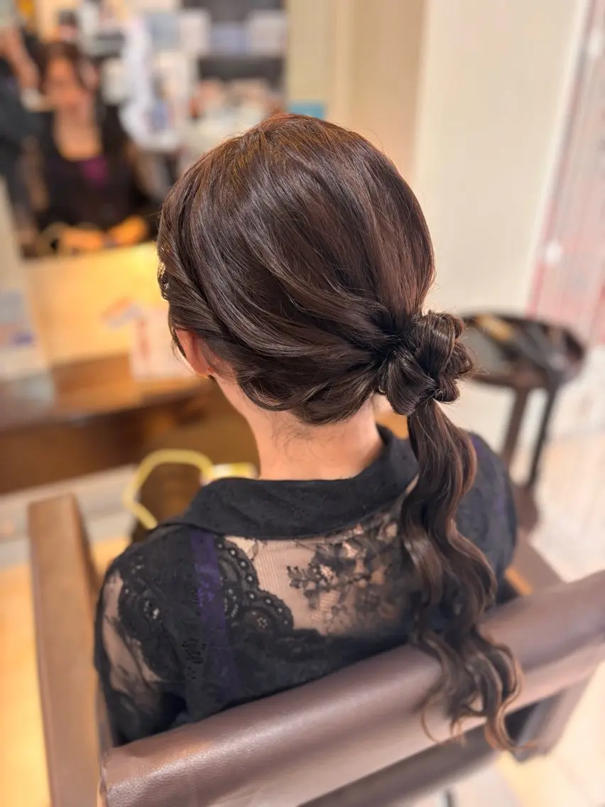 ロング ヘアアレンジ ヘア&メイク💄 TAIKIのヘアスタイル