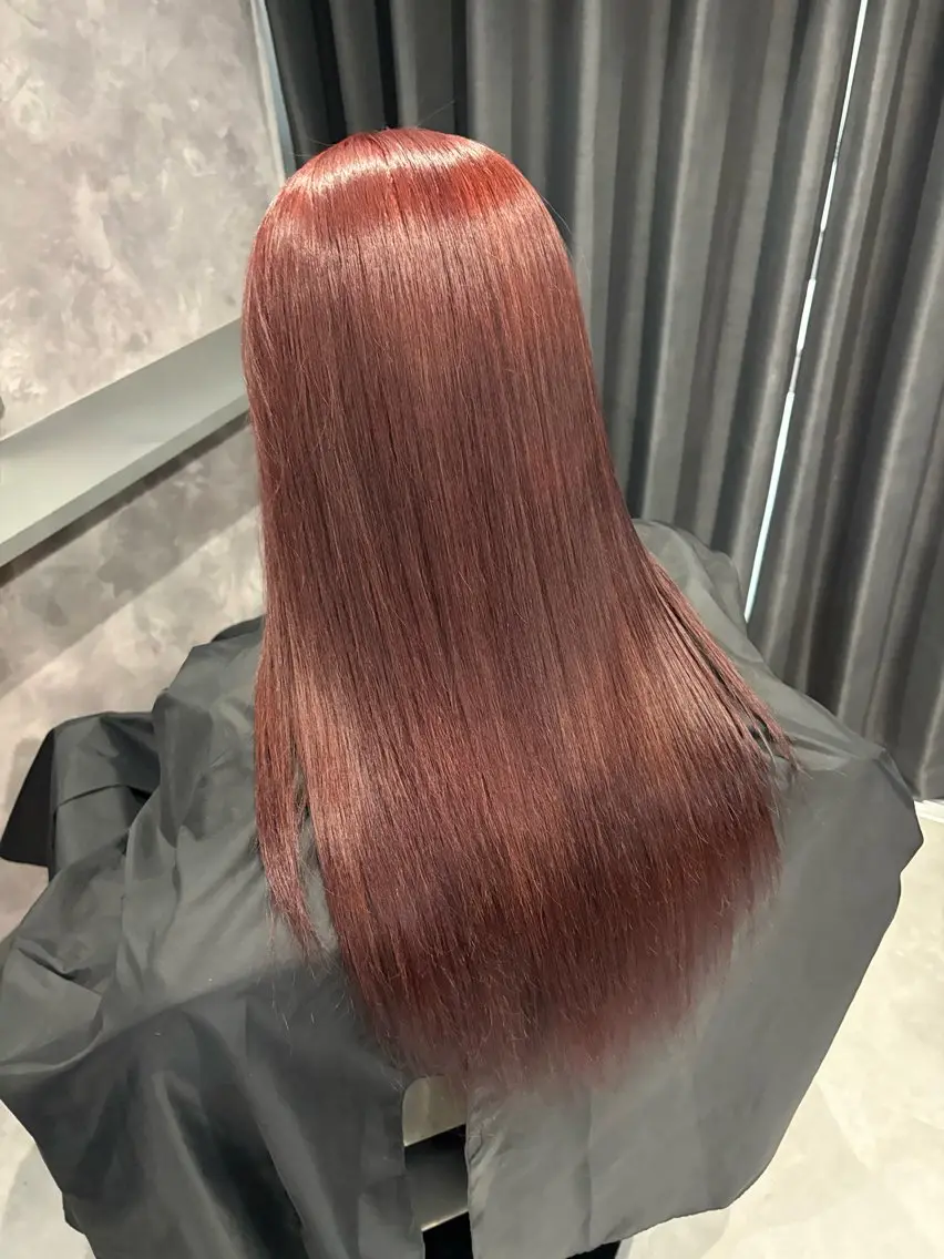 ロング ヘアカラー トリートメント nameless miichiのヘアスタイル