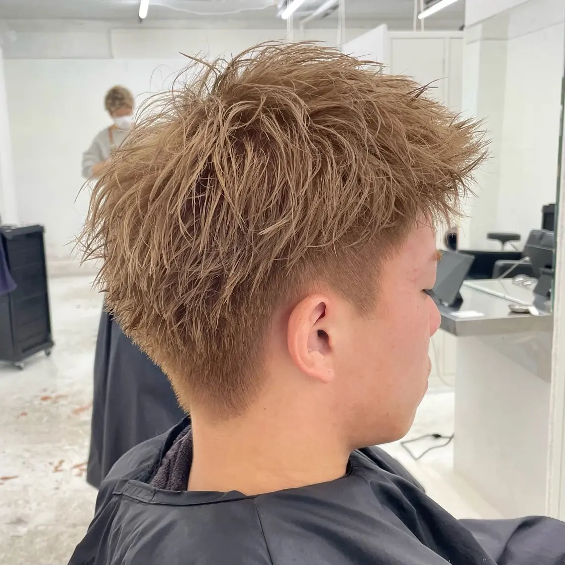 【メンズスタイル限定/ミニモ特別価格✨】カット+ケアブリーチ+カラー+トリートメントの写真