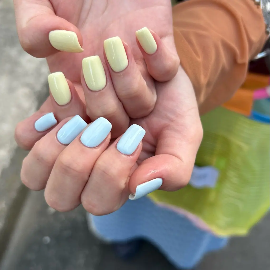 ネイル ワンカラーネイル シンプルネイル Ezura Yumiのネイルデザイン