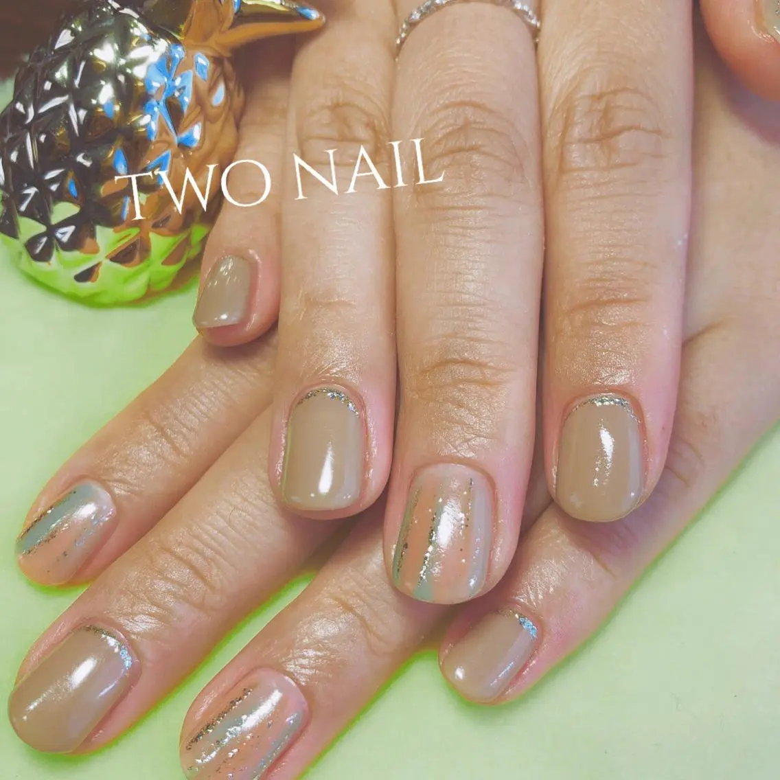 ネイル ニュアンスネイル two nailのネイルデザイン